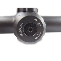 Veber VPOI 4-16x50mm Black Fox Series Rifle Scope w/ Red/Green/Blue Illuminated US Mil-Dot Reticle