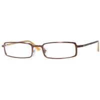 Versus Eyeglasses VR7068-1203-4918 with Lined Bifocal Rx Prescription Lenses - Brown Bicolour Frame w/ 49 mm Diameter Lenses
