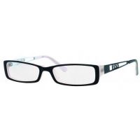 Versus Eyeglasses VR8023-605-5116 with Rx Prescription Lenses Frame - Top Havana On Crystal Frame / 51 mm Lenses