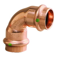 Viega ProPress Copper Elbow Fitting - Double Press Connection