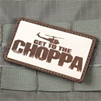 Violent Little Machine Shop Get To The Chopper Predator Morale Patch