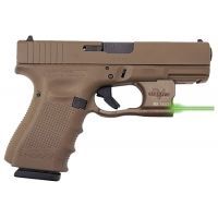 Viridian Reactor 5 Green Laser With ECR And Holster For Glock 19/23 Flat Dark Earth R5-G19-FDE