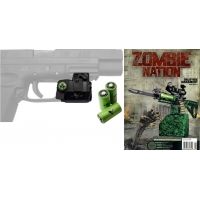 Viridian C5L-Z Zombie Edition Green Laser Sight w/ CR2 Batteries &amp; Zombie Nation Magazine Kit