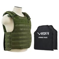 VISM 2964 Series Quick Release Plate Carrier w/ Two Ballistic Plates