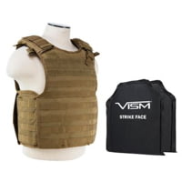 VISM 2964 Series Quick Release Plate Carrier w/ Two Ballistic Plates