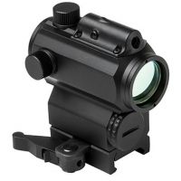 Vism 1x 25mm Micro Red/Blue Reflex Dot Sight, w/Integrated Laser, 3 MOA Dot Size