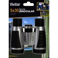 Vivitar Classic Series 5x30 Compact Binoculars with Case and Strap