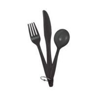 Voodoo Tactical One Person Flatware Set Black