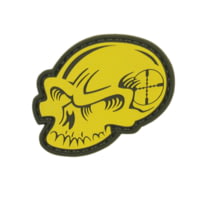 Voodoo Tactical Yellow Skull Rubber Patch