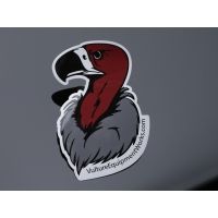 Vulture Equipment Works Vulture Head Sticker