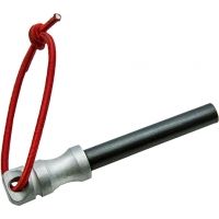 Vulture Equipment Works 4.125in Aluminum Cap Ferro Rod w/Stone Wash Finish