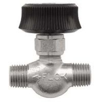 VWR Accessories for Gas Regulators 9101224 Outlet Needle Valves Chrome Plated, 6.4 Mm (1/4") Nptm To 6.4 Mm (1/4") Nptm