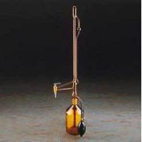 VWR Amber Burets, Automatic Self-Zeroing, Class A, Glass Stopcock TG-18302-35