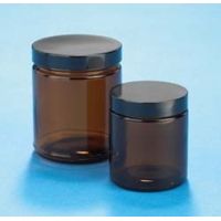 VWR Amber Glass Jars, Wide Mouth VW5420253C26 Bulk Packs With Unattached Caps In Bags