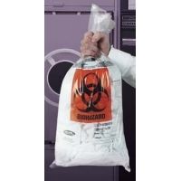 VWR Autoclavable Biohazard Bags, 1.5 mil 14220-024 Clear Bags, Plain