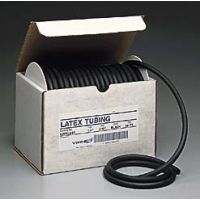 VWR Black Latex Rubber Tubing BL1208 50" Coil Length