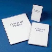 VWR Critical Print Cleanroom Spiral Notebooks P1114-12TS College Ruled Notebooks 3 x 5