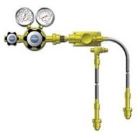 VWR Cylinder Manifolds for High-Purity Noncorrosive and Corrosive Gases 4702633 Brass Protocol Stations For One Cylinder