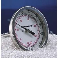 VWR Dual-Scale Bi-Metal Dial Thermometers 21725 305 Mm (12") Stem Length