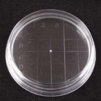 VWR Petri Dishes, Contact Plate, Sterile 3556 Convex Bottom, Inside Grid