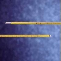 VWR Safety Thermometers, Fluoropolymer Resin-Coated, Mercury-Filled 20310T 76 Mm (3") Immersion