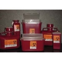 VWR Sharps Container Systems 185V Extended Neck Sharps Containers Tall Tray Size