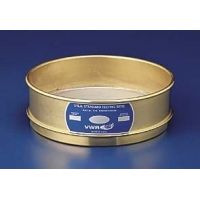VWR Testing Sieves, 12 Brass Frame, Stainless Steel Wire Cloth 325BS12F Full Height