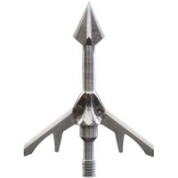Wac Em Wac'em Broadhead 2-blade Ss100 Grain Expandable 1.5" Cut 4pk