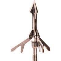Wac Em Wac'em Broadhead 3-blade Ss100 Grain Expandable 1.5&quot; Cut 4pk
