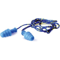 Walkers Corded Earplug with Blue/Yellow Cord
