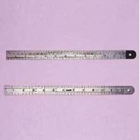 Walter Stern 12-Inch Two-Sided Ruler 605-070 Ruler Flexible Stls Steel 12IN