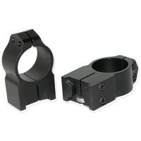 Warne 1inch Permanently Attached Ruger 77 High Rifle Scope Rings