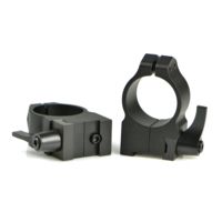 Warne Rifle Scope 1 inch QD CZ 527 16mm Dovetail High Rings