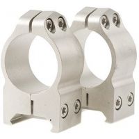 Warne High Maxima Scope Rings w/Silver Finish 202S
