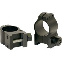 Warne Medium Tactical Rings w/Matte Finish 601M