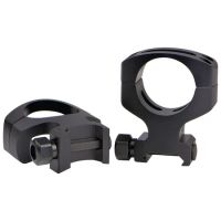 Warne MSR Flat Top Rings Tactical Nut Ultra High 30mm Tube Diameter Black A431M