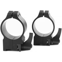 Warne 30MM Medium Matte Quick Detach Ruger 77 Rings 14R7LM