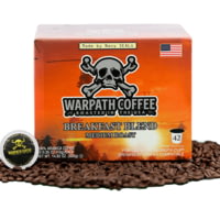 Warpath Coffee Breakfast Blend K.Cup Coffee