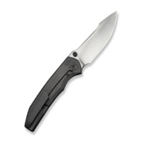 We Knife Co Ltd Ryson Thumb Stud Knife Gray Titanium Handle 3.33inch Hand Rubbed Satin Bohler M390 Blade