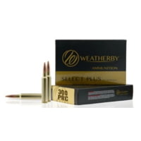 Weatherby 300 PRC 205 Grain Jacketed Hollow Point Rifle Ammunition