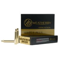 Weatherby Select Plus .338 WBY RPM Unprimed Rifle Brass