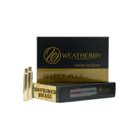 Weatherby Unprimed Cases 6.5 Wthby RPM Rifle Brass BRASS65RPM50CT