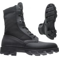 Wellco B130 Military Boots - Black Hot Weather Jungle Boot With Panama Sole