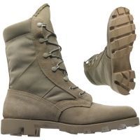 Wellco T130 Military Boots - Tan Hot Weather Army Combat Boot