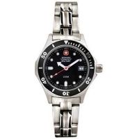 Wenger Swiss Military Alpine Diver Watch - Men's and Women's Stainless Steel Water Resistant Watch