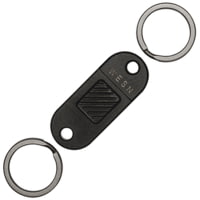 WESN QR Keychain Matte Black