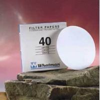 Whatman Grade No. 40 Quantitative Filter Paper, Ashless, Whatman 1440-125, Pack of 100