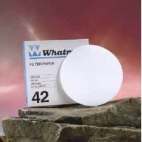 Whatman Grade No. 42 Quantitative Filter Paper, Ashless, Whatman 1442-150, Pack of 100