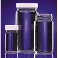 Wheaton AC Round Bottles, Wheaton W216999 White Polypropylene Cap With Polyvinyl Liner, Convenience Packed, Case of 24