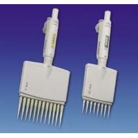 Wheaton Socorex Acura Multichannel Pipettors with Tip Ejectors, Variable Volume, Wheaton W810602 8-Channel